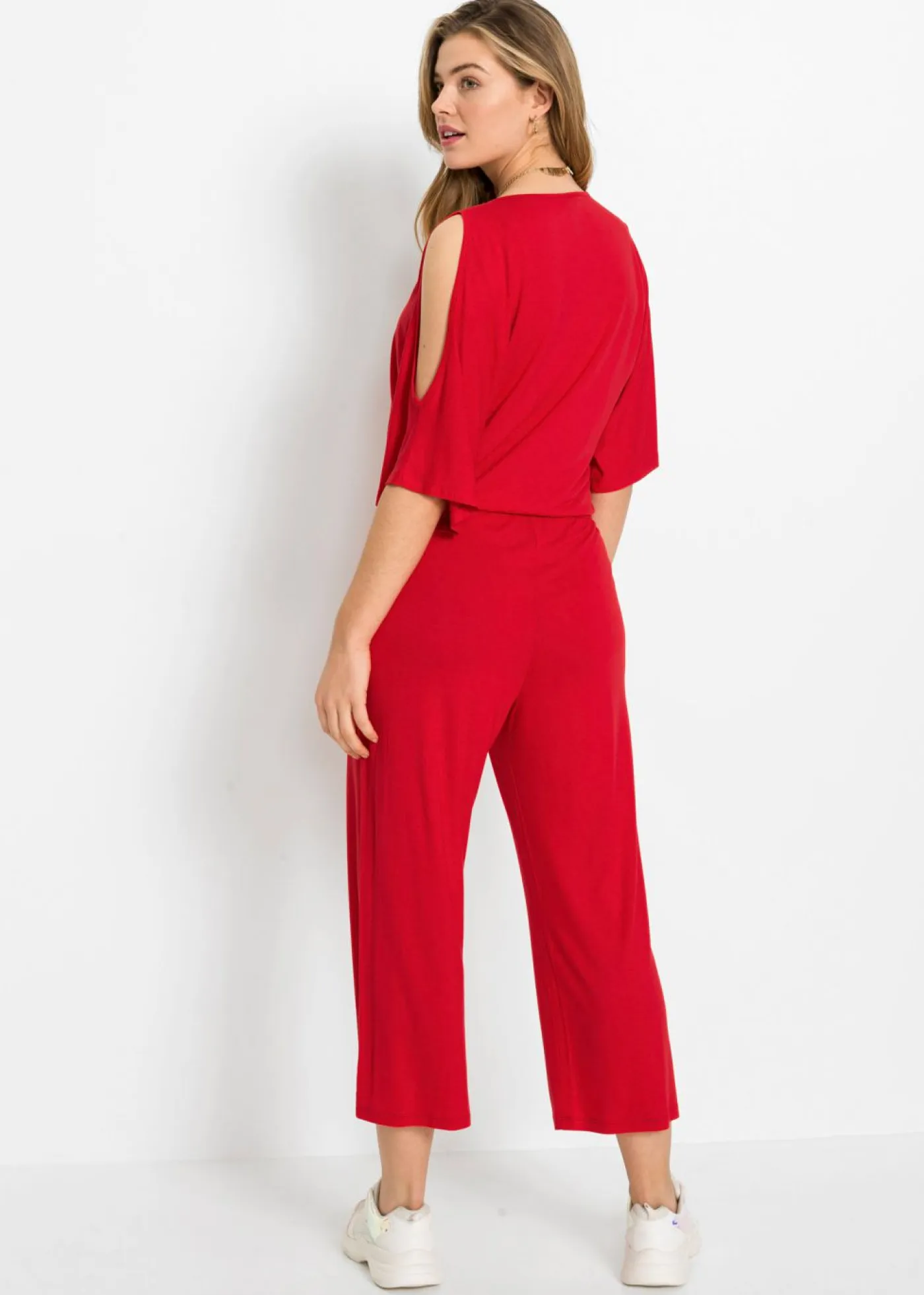 Outlet Mono de punto de viscosa fluida Mujer Monos