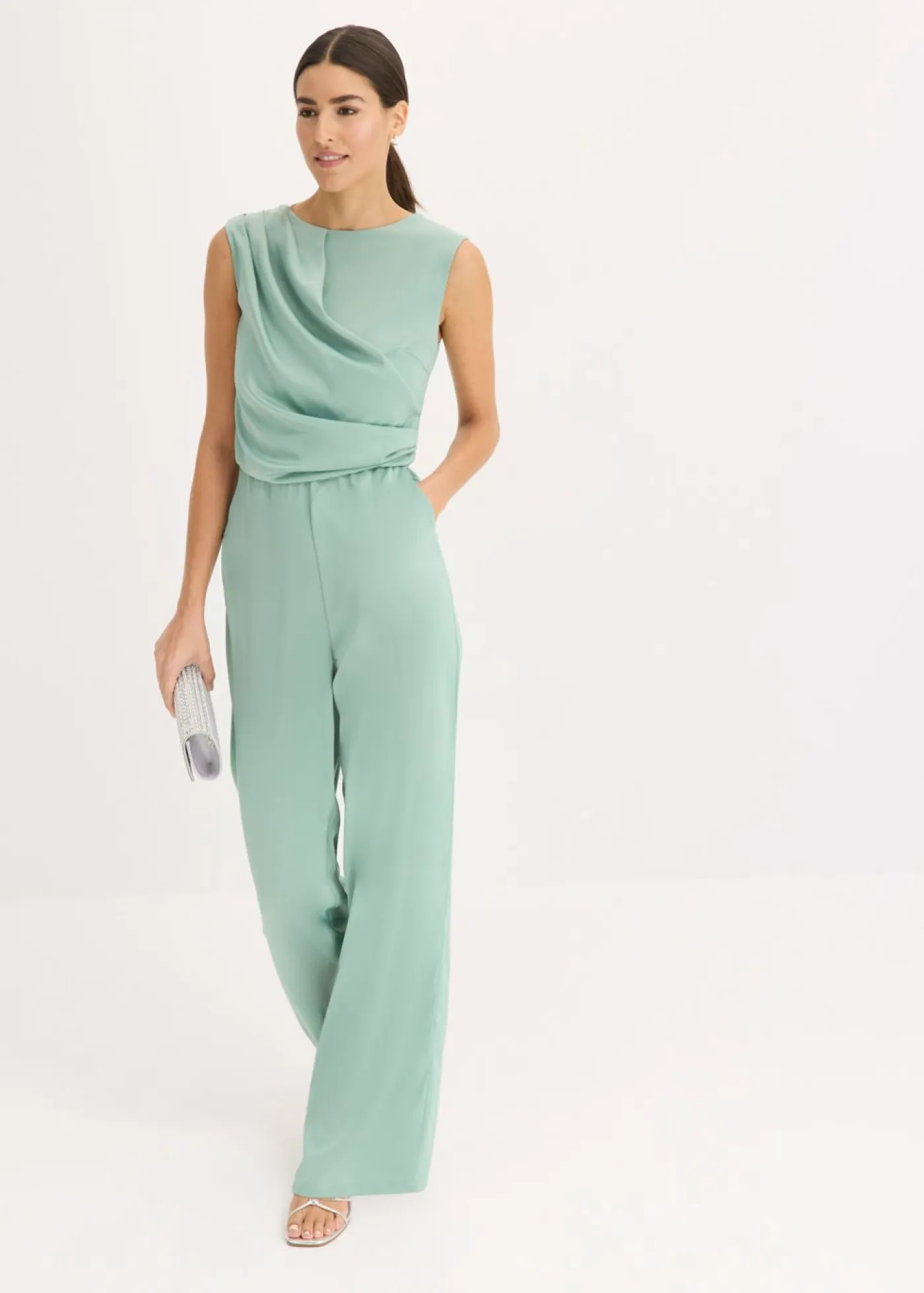 Best Mono de satén brillante Mujer Novedades|Ropa Elegante