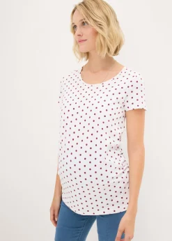 Sale Pack de 2 camisetas premamá de algodón orgánico Mujer Premamá