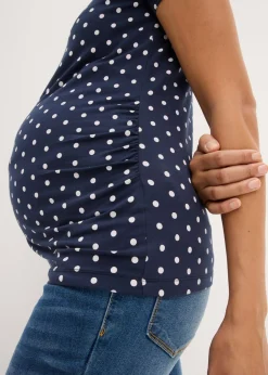 Hot Pack de 2 camisetas premamá de algodón orgánico Mujer Premamá