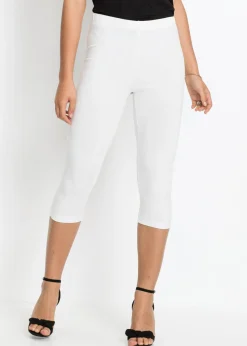 Online Pack de 2 leggings cropped Mujer Básicos|Pantalones