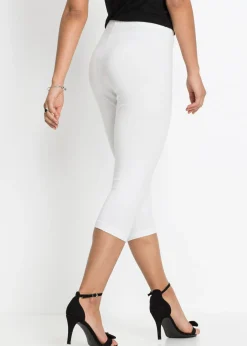 Online Pack de 2 leggings cropped Mujer Básicos|Pantalones
