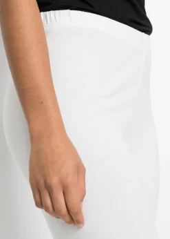 Online Pack de 2 leggings cropped Mujer Básicos|Pantalones