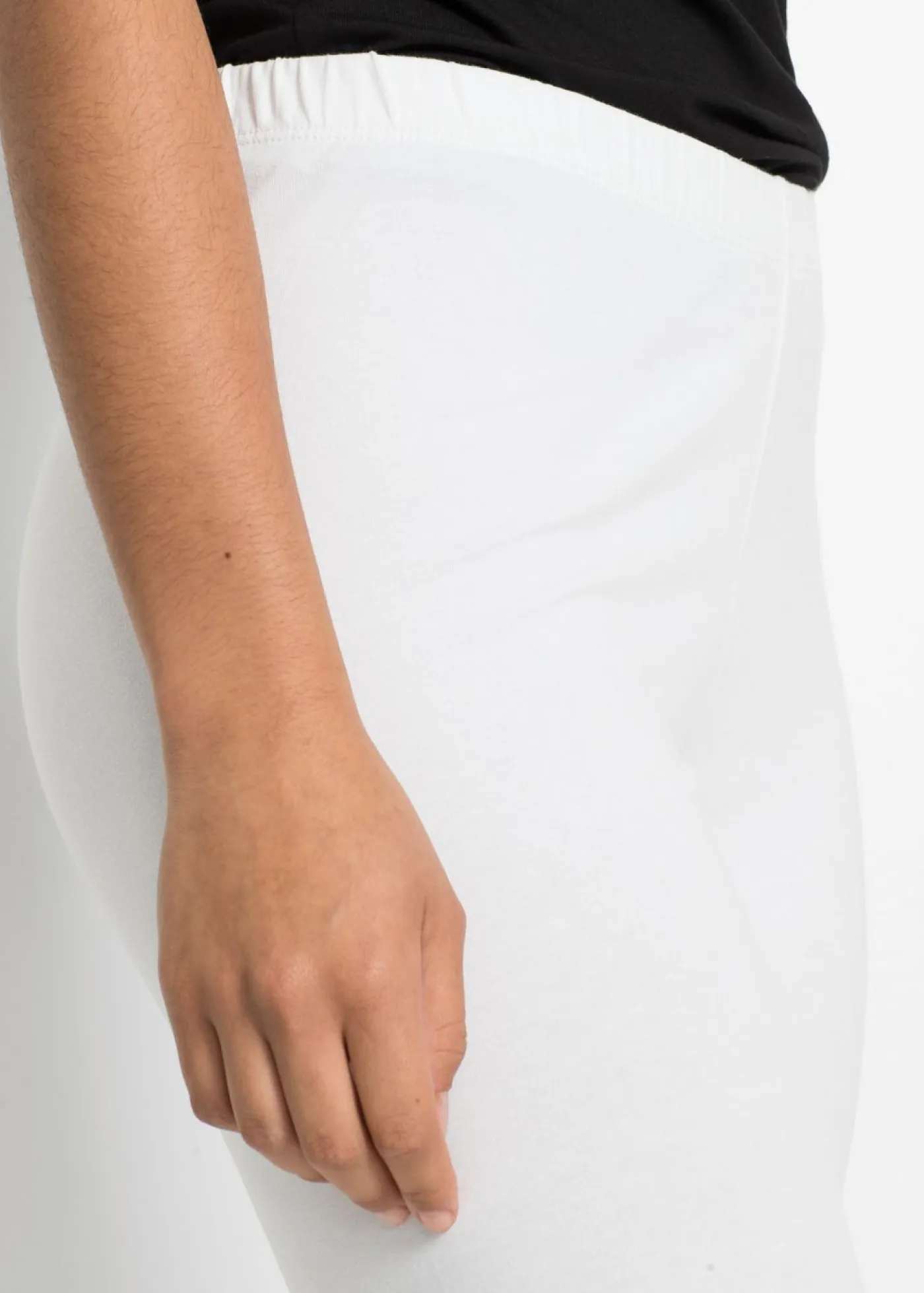 Online Pack de 2 leggings cropped Mujer Básicos|Pantalones