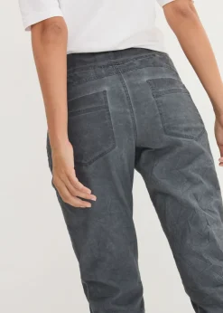 Online Pantalón 3/4 con cordón en contraste Mujer Pantalones