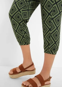 Sale Pantalón 3/4 estampado Mujer Pantalones