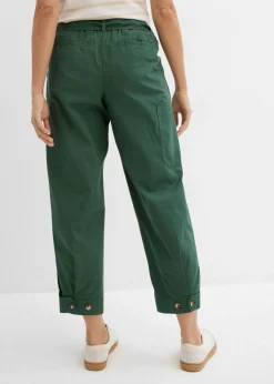 Clearance Pantalón acortado tipo cargo Mujer Pantalones|Novedades