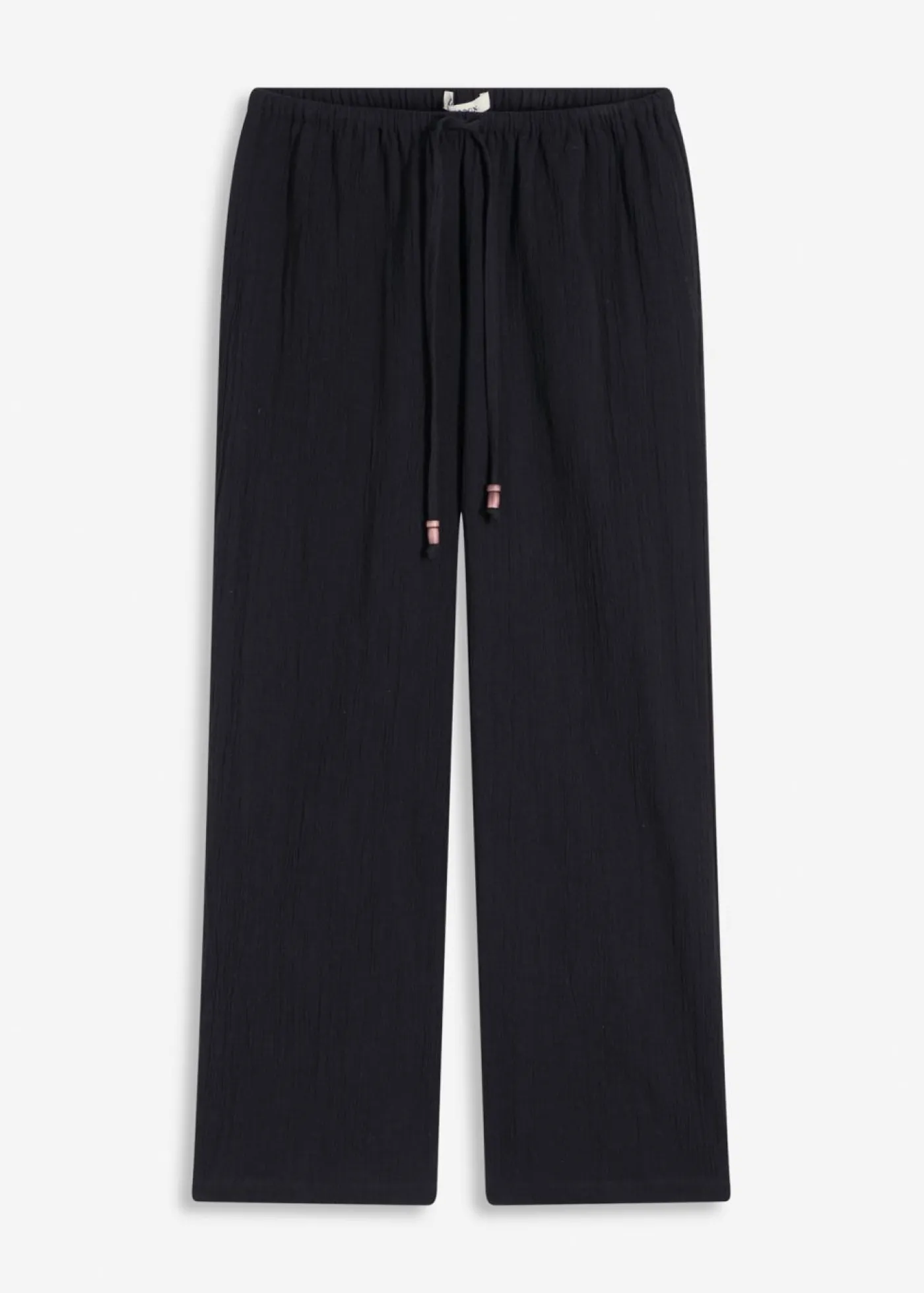 Best Pantalón ancho con efecto estructurado Mujer Pantalones