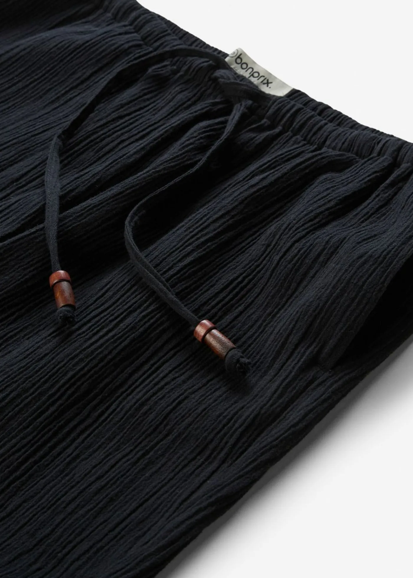 Best Pantalón ancho con efecto estructurado Mujer Pantalones