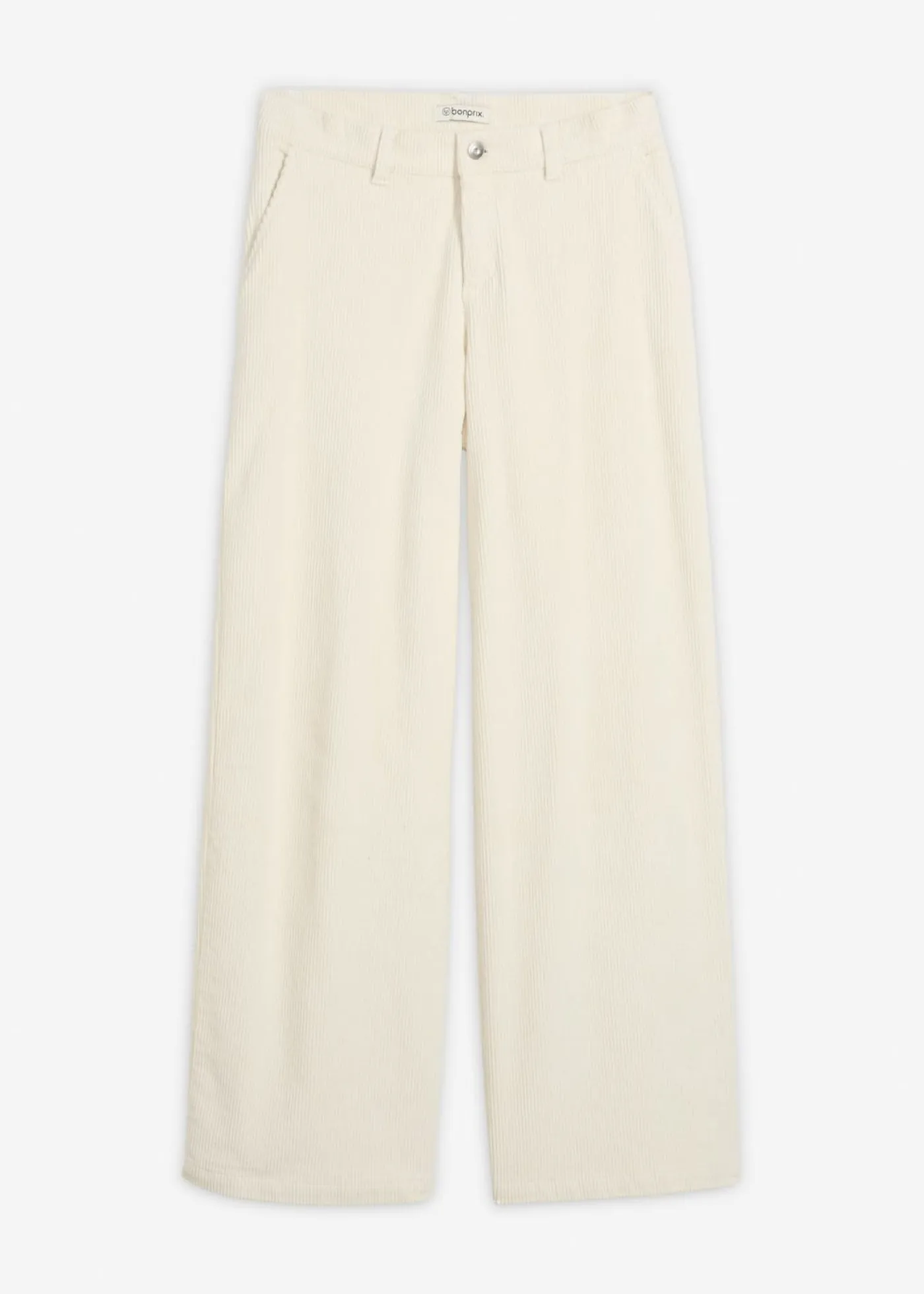 Pantalón ancho de pana Mujer Pantalones