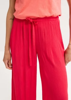 Best Pantalón ancho de viscosa fina Mujer Pantalones