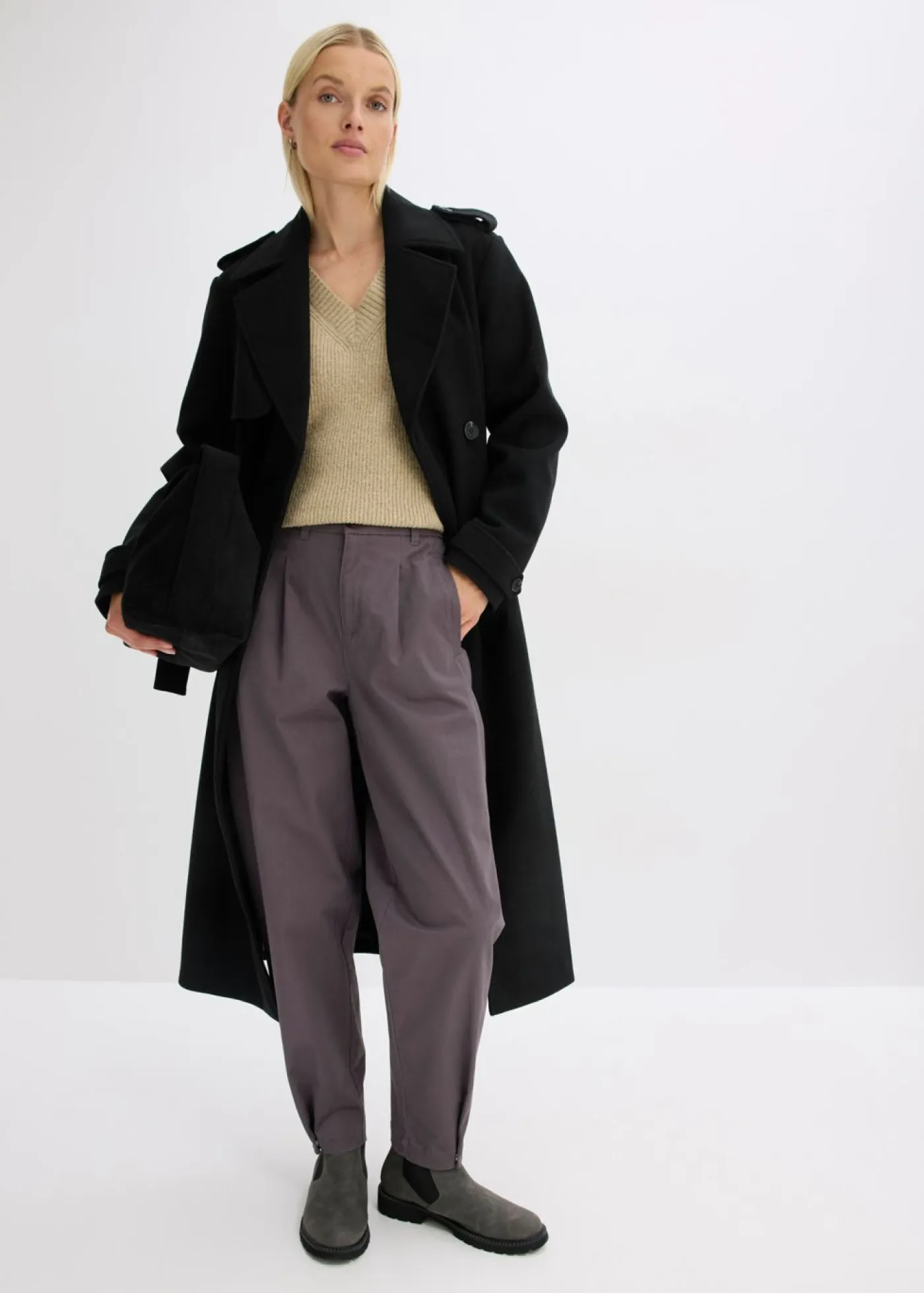 Discount Pantalón barrel Mujer Pantalones
