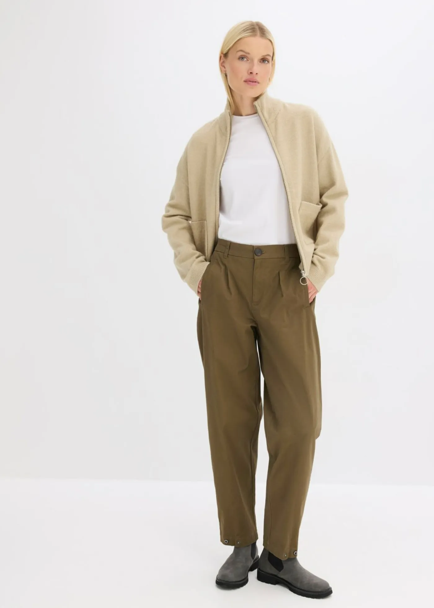 Sale Pantalón barrel Mujer Pantalones