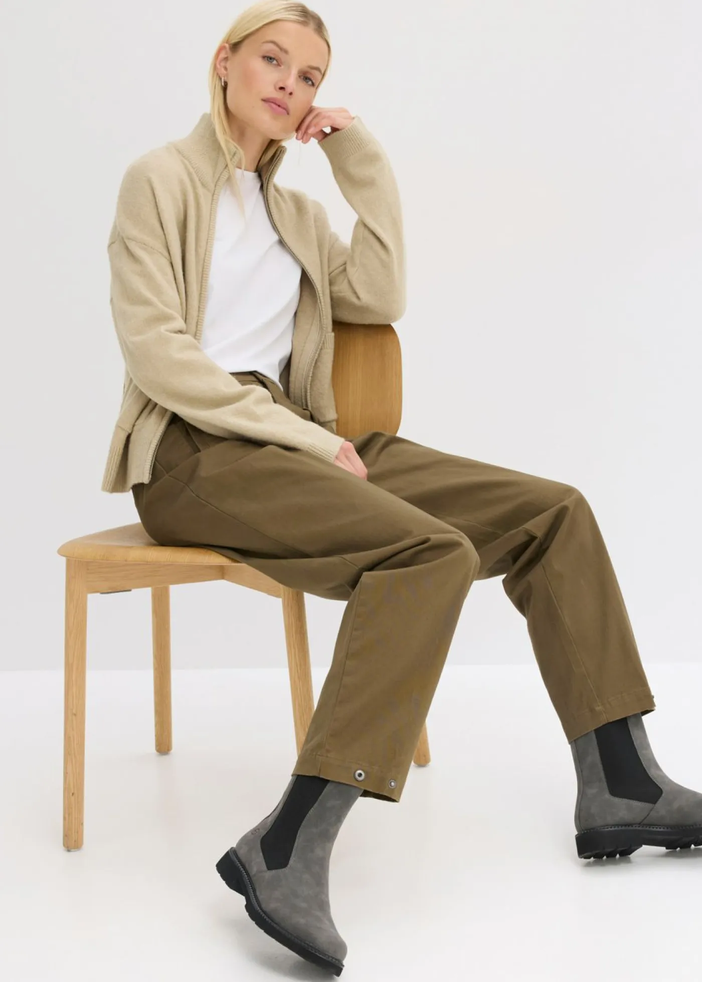 Sale Pantalón barrel Mujer Pantalones