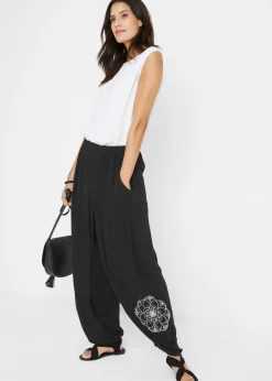Best Pantalón bombacho de viscosa Mujer Pantalones
