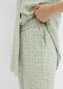 Pantalón bombacho de viscosa Mujer Conjuntos De Ropa|Pantalones