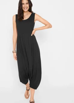 Discount Pantalón bombacho tipo mono de punto de mezcla de viscosa Mujer Monos