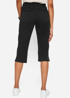 Sale Pantalón capri con cordón Mujer Pantalones
