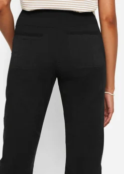 Sale Pantalón capri con cordón Mujer Pantalones