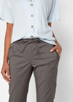 Discount Pantalón capri con cordón Mujer Pantalones