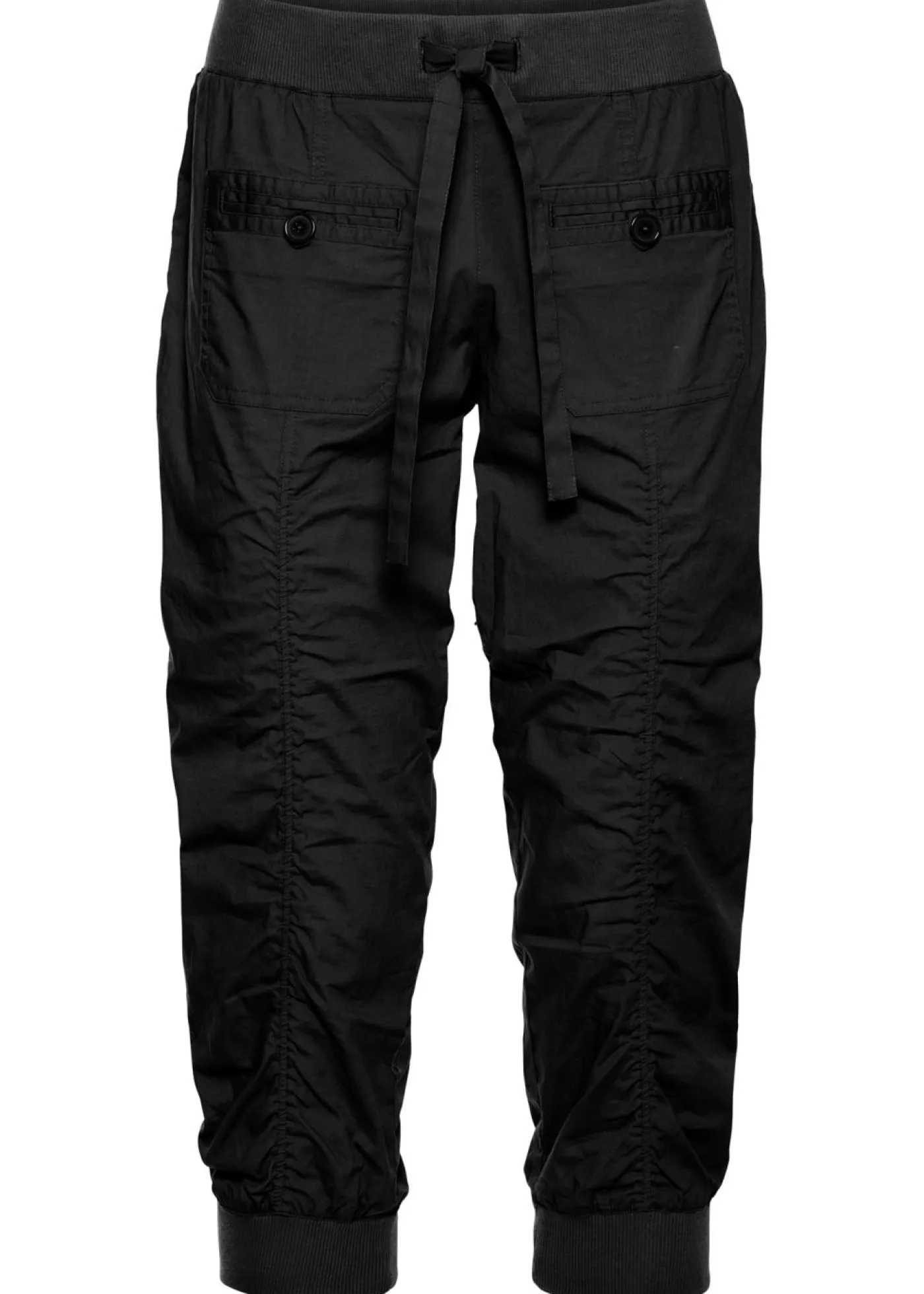 Best Pantalón capri de algodón puro Mujer Pantalones