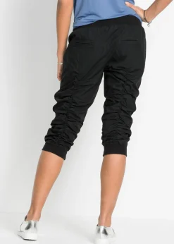 Best Pantalón capri de algodón puro Mujer Pantalones