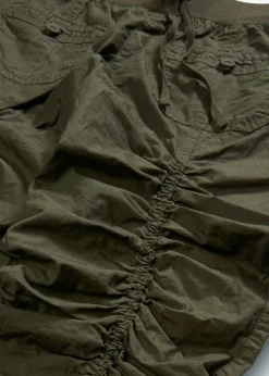 Outlet Pantalón capri de algodón puro Mujer Pantalones