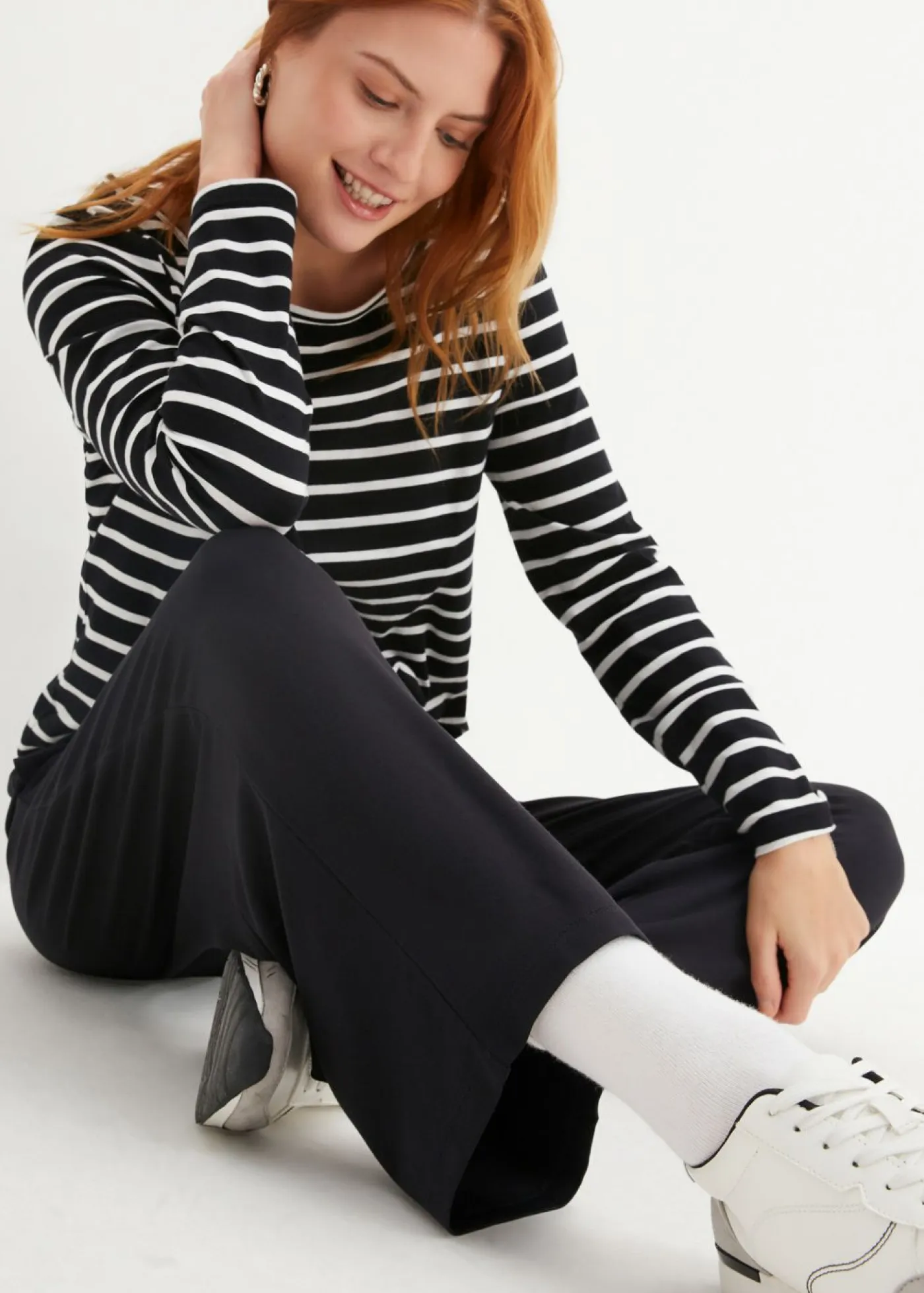 New Pantalón capri de talle alto (2 unidades) Mujer Ropa Cómoda|Pantalones