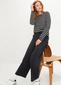 New Pantalón capri de talle alto (2 unidades) Mujer Ropa Cómoda|Pantalones