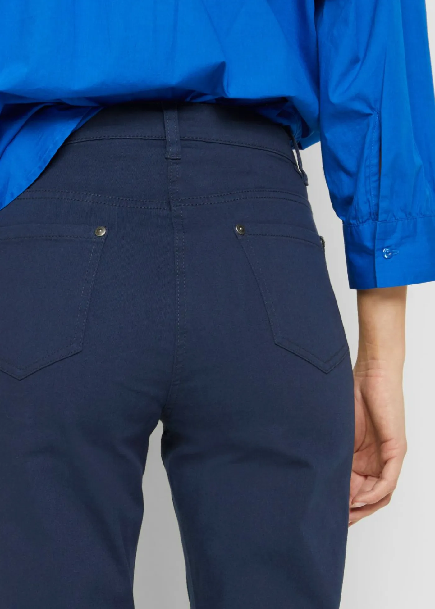 Clearance Pantalón capri de tiro alto Mujer Pantalones|Novedades