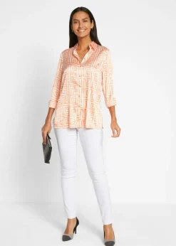 New Pantalón capri sin cierre con elástico Mujer Pantalones|Novedades