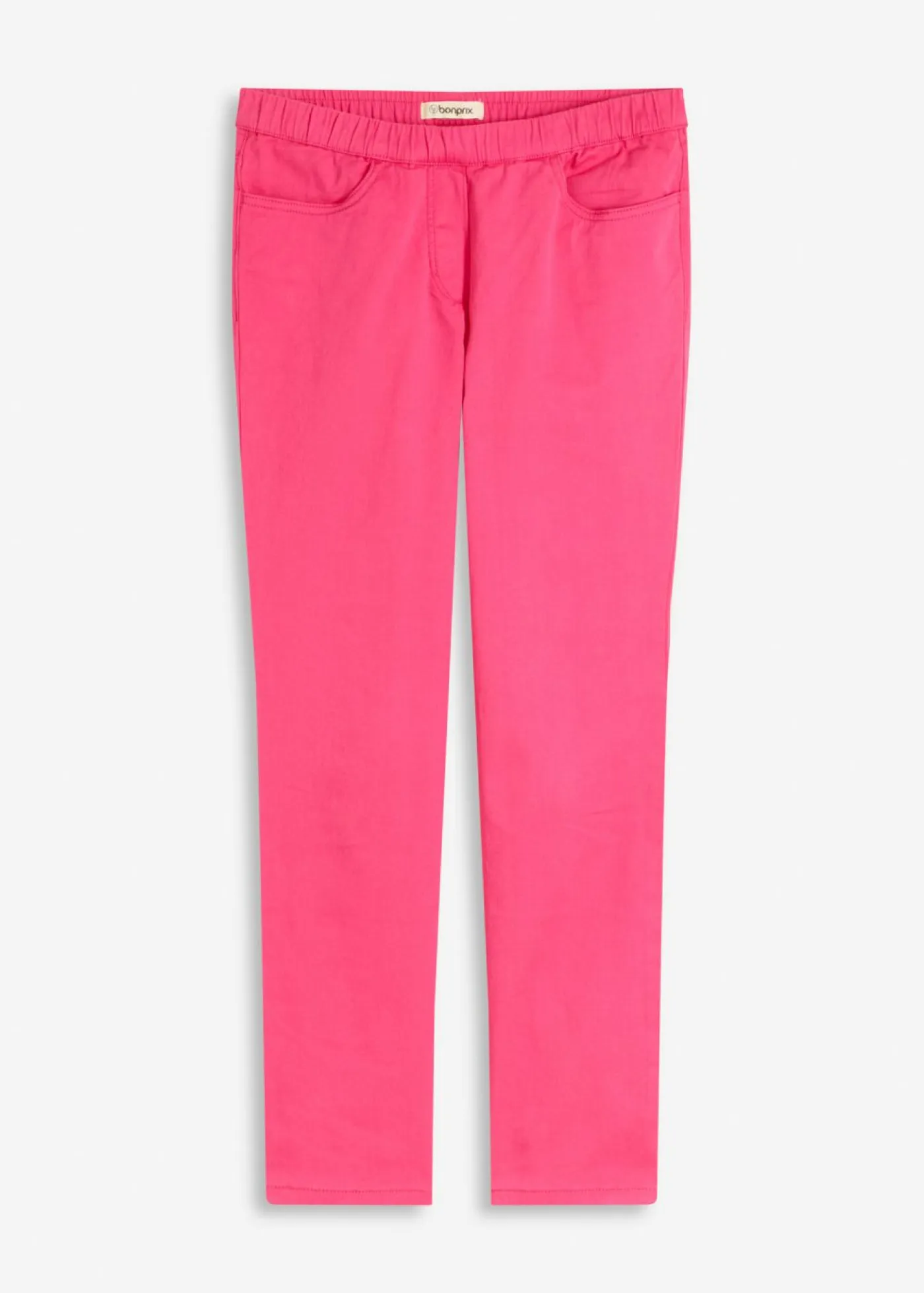 New Pantalón capri sin cierre con elástico Mujer Pantalones|Novedades