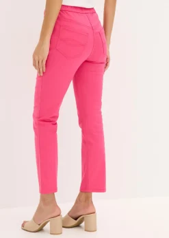 New Pantalón capri sin cierre con elástico Mujer Pantalones|Novedades