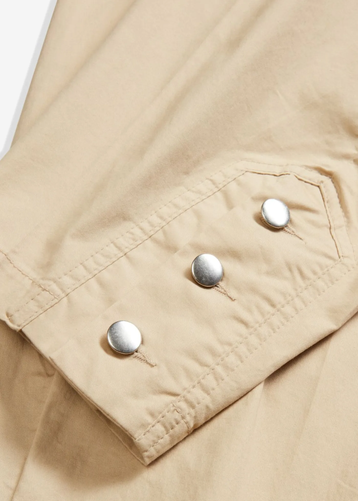 Pantalón cargo de algodón elástico Mujer Pantalones|Novedades