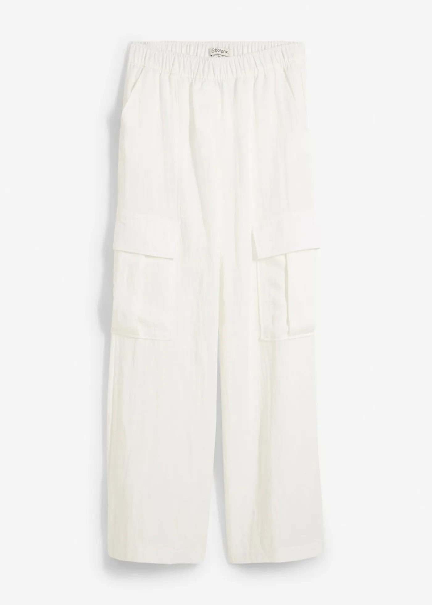 Sale Pantalón cargo de mezcla de lyocell fluido Mujer Pantalones
