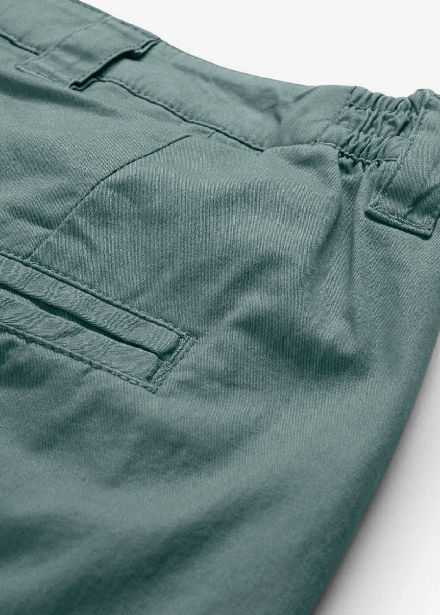 Discount Pantalón chino de algodón hasta el tobillo Mujer Pantalones|Tallas Pequeñas