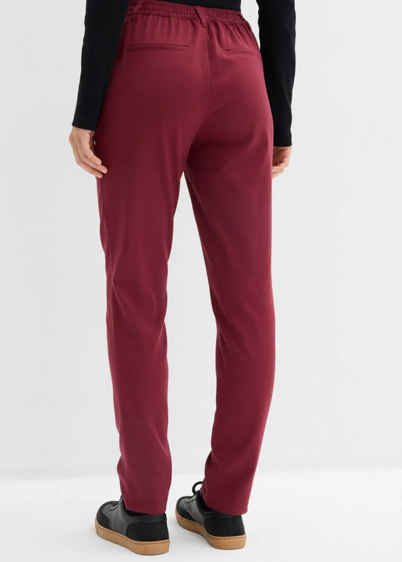 Pantalón chino de mezcla de viscosa Mujer Pantalones