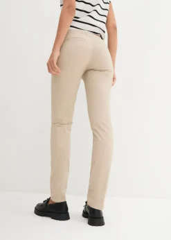 Hot Pantalón chino elástico Mujer Pantalones|Tallas Pequeñas