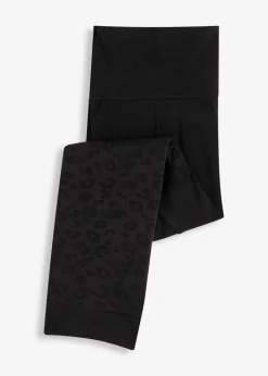 Outlet Pantalón ciclista antirrozaduras de 50 den con puños cómodos Mujer Pantalones
