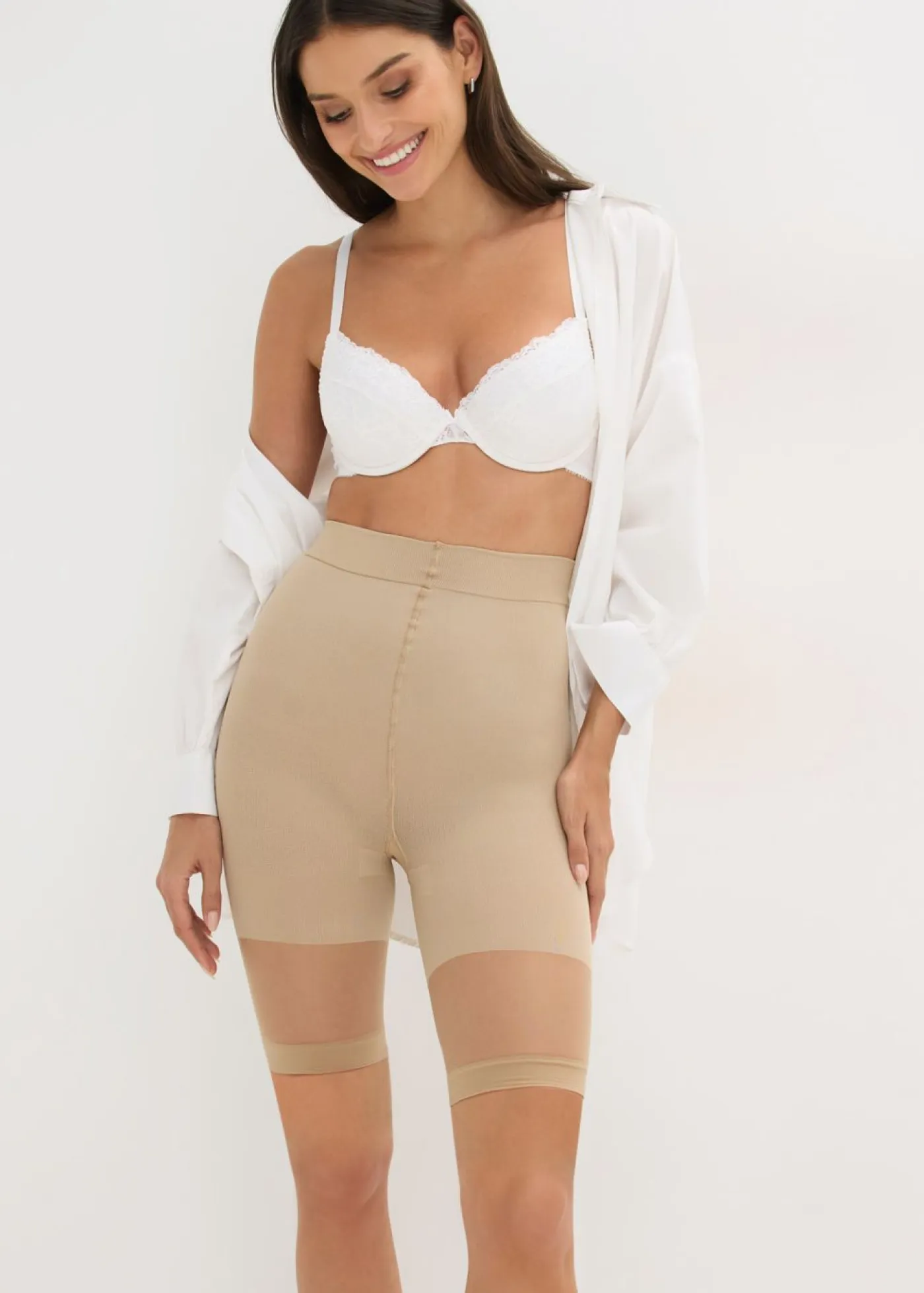 Hot Pantalón ciclista moldeador antirrozaduras de 30 den Mujer Novedades|Pantalones