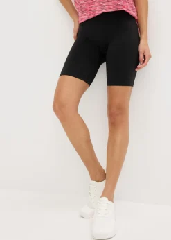 Online Pantalón ciclista sin costuras con fruncido Mujer Shorts Moldeadores|Ropa Deportiva