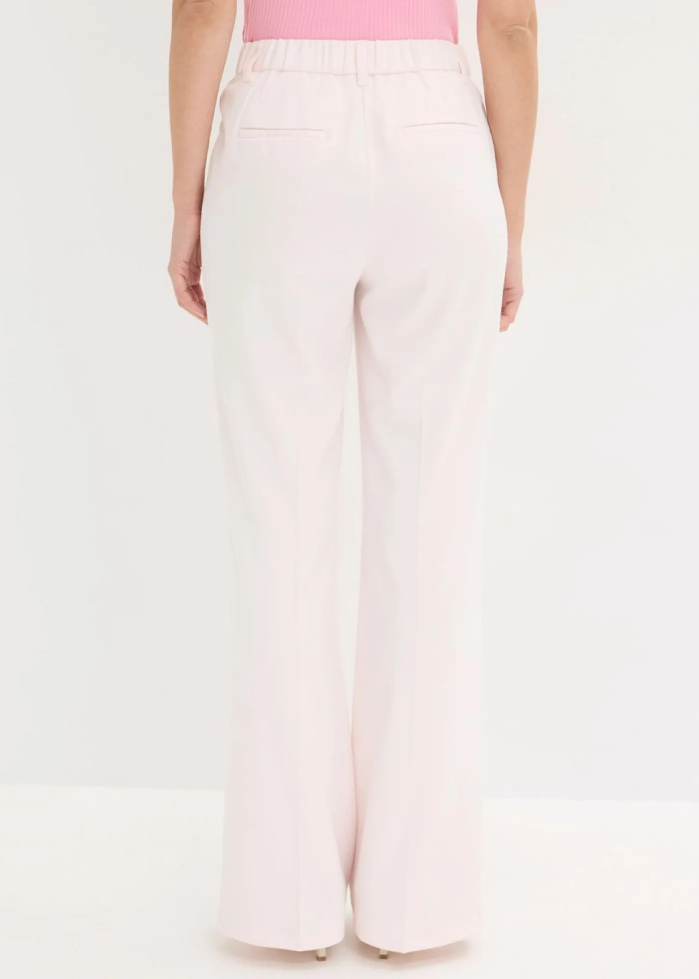 Pantalón con cintura cómoda Mujer Pantalones|Tallas Pequeñas