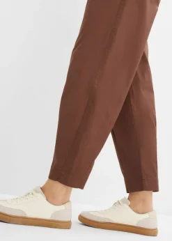 Discount Pantalón con corte barrel y cintura cómoda Mujer Pantalones