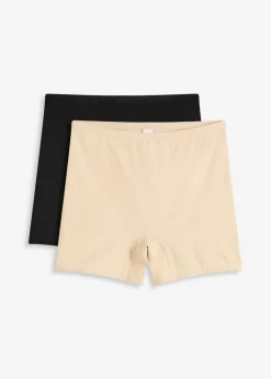 Best Pantalón con efecto moldeador medio (2 unidades) Mujer Shorts Moldeadores|Ropa Interior Moldeadora