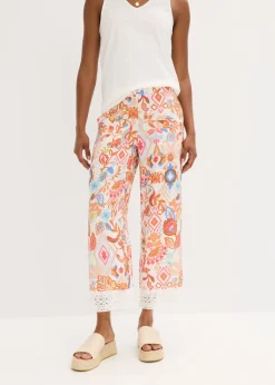 Discount Pantalón con encaje Mujer Pantalones