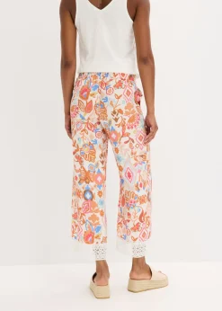 Discount Pantalón con encaje Mujer Pantalones