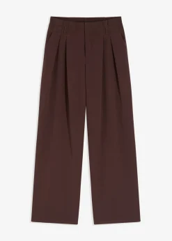 Sale Pantalón con pinzas y cinturilla cómoda Mujer Pantalones