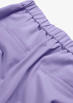 Outlet Pantalón con pinzas y cinturilla cómoda Mujer Pantalones