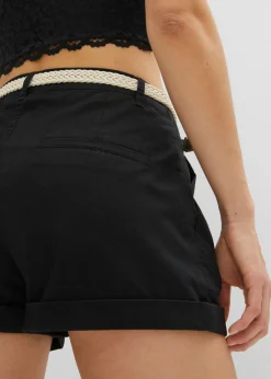 Outlet Pantalón corto de algodón Mujer Shorts|Pantalones