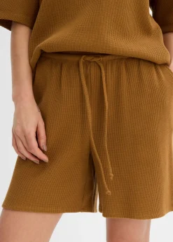 Discount Pantalón corto de algodón puro con estructura Mujer Conjuntos De Ropa|Shorts